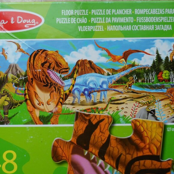 Dinosaurs Floor Puzzles 48 jumbo pieces - Picture 4 of 7